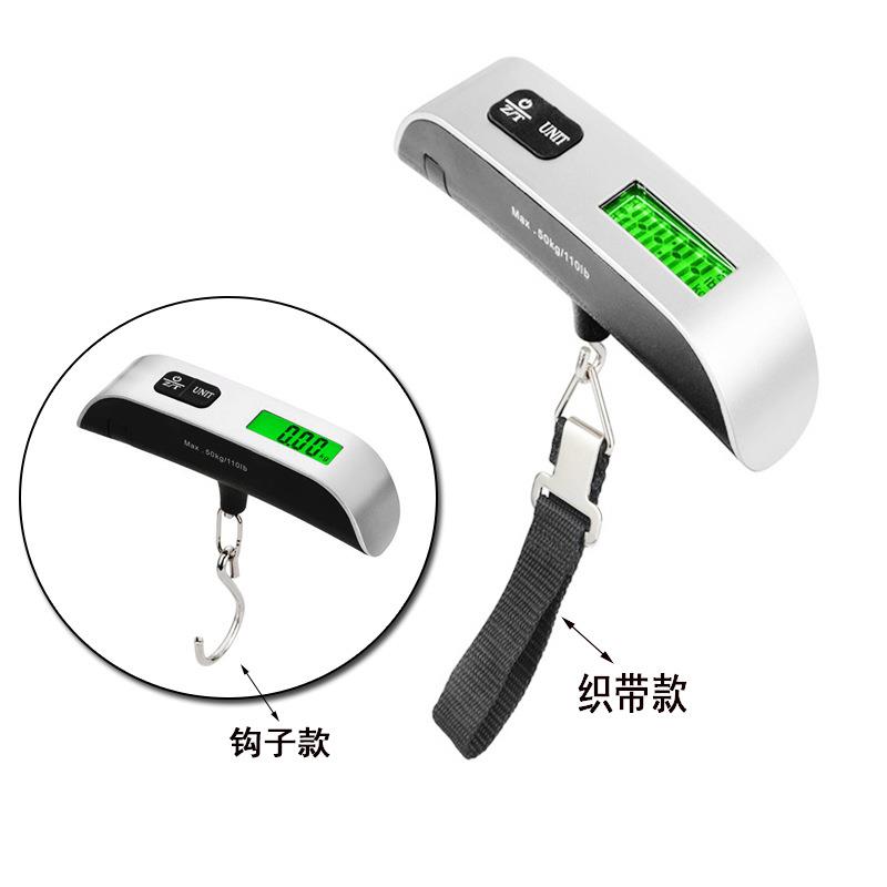 跨境热销T型手提秤高精度箱包秤便携式旅行秤50kg买菜秤电子秤