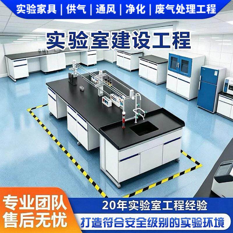 全钢木实验台实验室边台试验台实验桌通风柜钢木实验台试验台家具