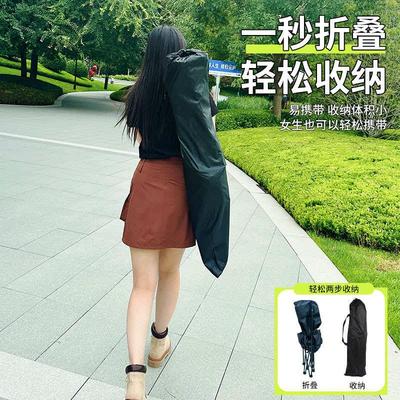 笃行者新品四档调节腿托月亮椅可拆卸高靠背沙发椅阳台庭院午休椅