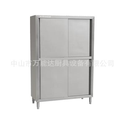 厂家供应不锈钢餐厨具制品不锈钢高身储碗柜防潮多功能高柜柜子