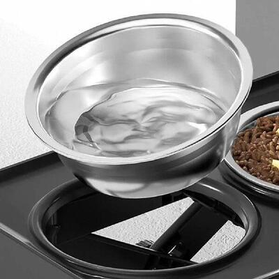 Dishwasher Safe Pet Bowls Height Adjustable Elevated Dog