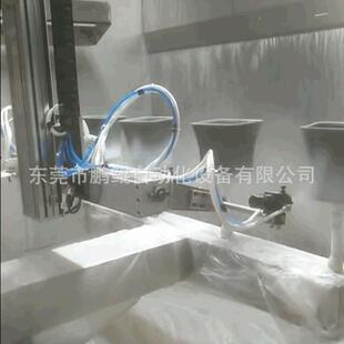厂家直销树脂花盆4枪6轴智能型喷漆设备自带吸盘功能喷涂机现机
