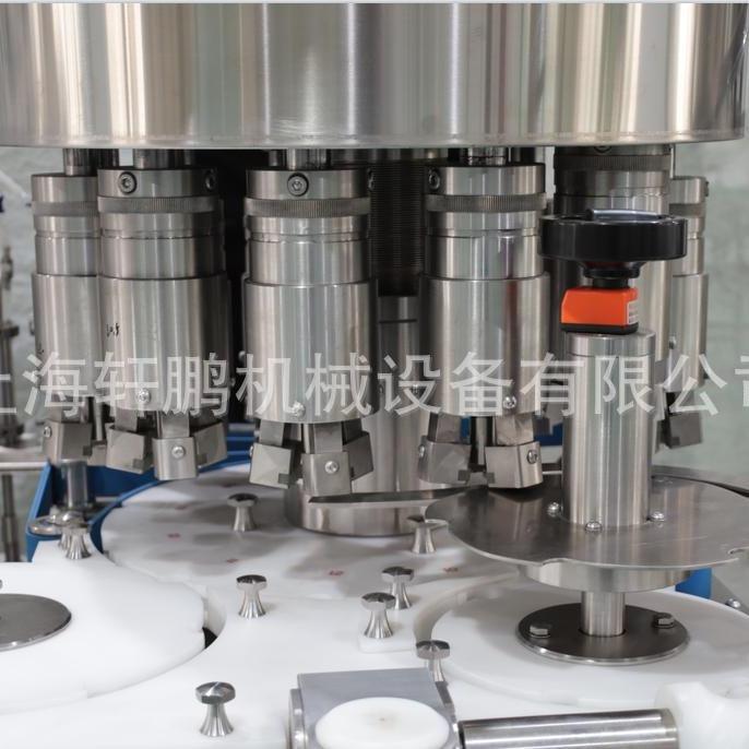 全自动液体灌装线塑料瓶灌装设备酵素胶原蛋白原浆口服液高速灌装