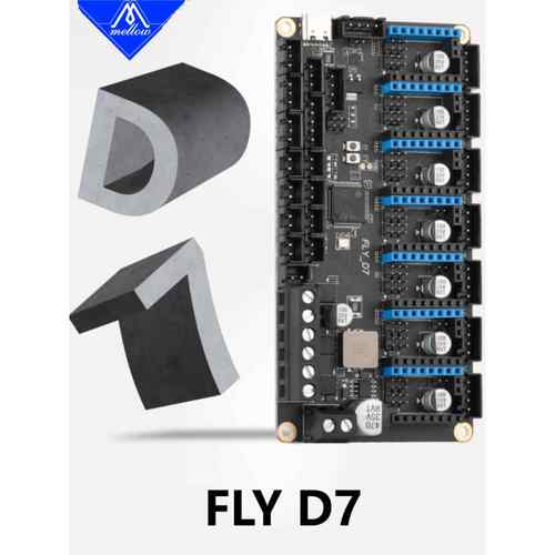 圆润7轴飞- d7主板3D打印机配件Klipper Voron2.4三叉戟大鱼Tt