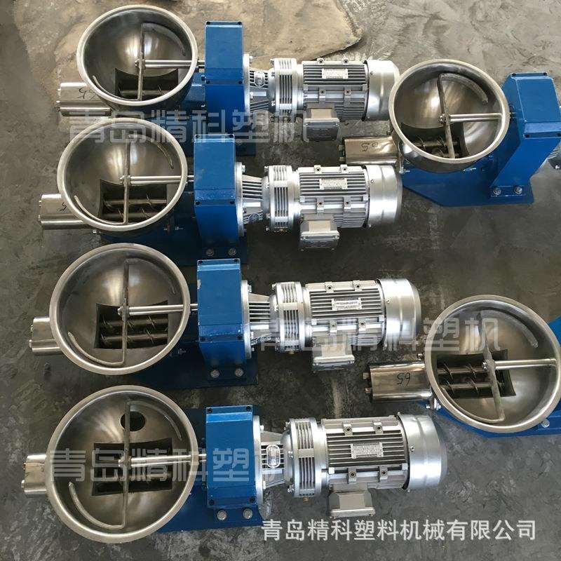 现货 PVC锥型双螺杆挤出机配套喂料机 SZ65型双螺杆喂料机