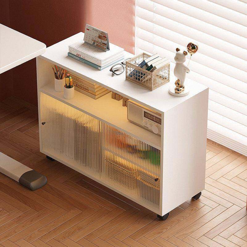 书桌小书架桌下收纳柜置物架桌边柜书柜落地侧边小柜子办公桌矮柜,住宅家具,书架,淘宝优惠券,粉丝福利购,淘宝优惠卷