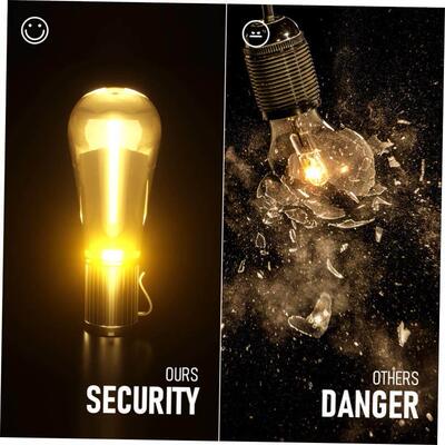 LED Solar String Lights Christmas Decoration Light Bulb IP65