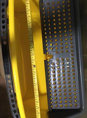 白云清洁AF08174水桶长方形拖把桶带轮清洁桶墩布桶42L