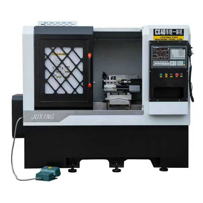 车铣一体机CX40全自动车方机数控机床小型精密削卧式硬轨车床五轴