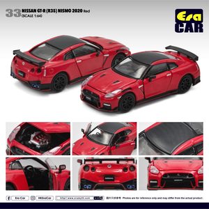 正品ERA 1/64 Nissan GT-R警车跑车微缩小玩具男合金汽车模型