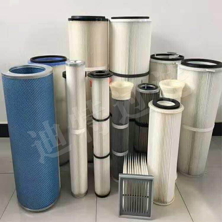 迪特厂家扫地车除尘粉尘滤芯覆膜工业除尘滤布纸质滤筒抛丸机滤芯