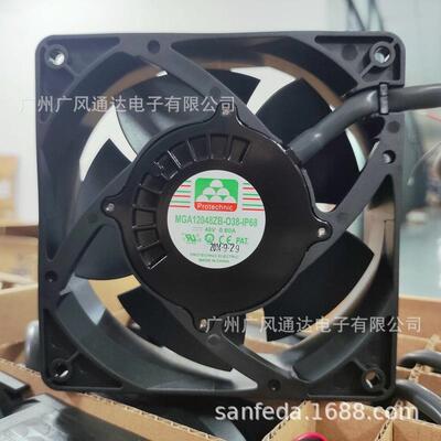 永立12038 MGA12048ZB-O38-IP68 48V 0.60A 高转速防水散热风扇