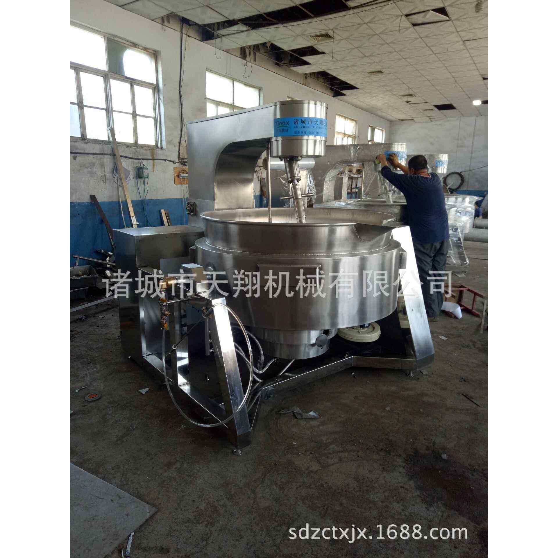 天翔天然气行星炒锅香菇行星搅拌炒锅客户认定厂家型号定做