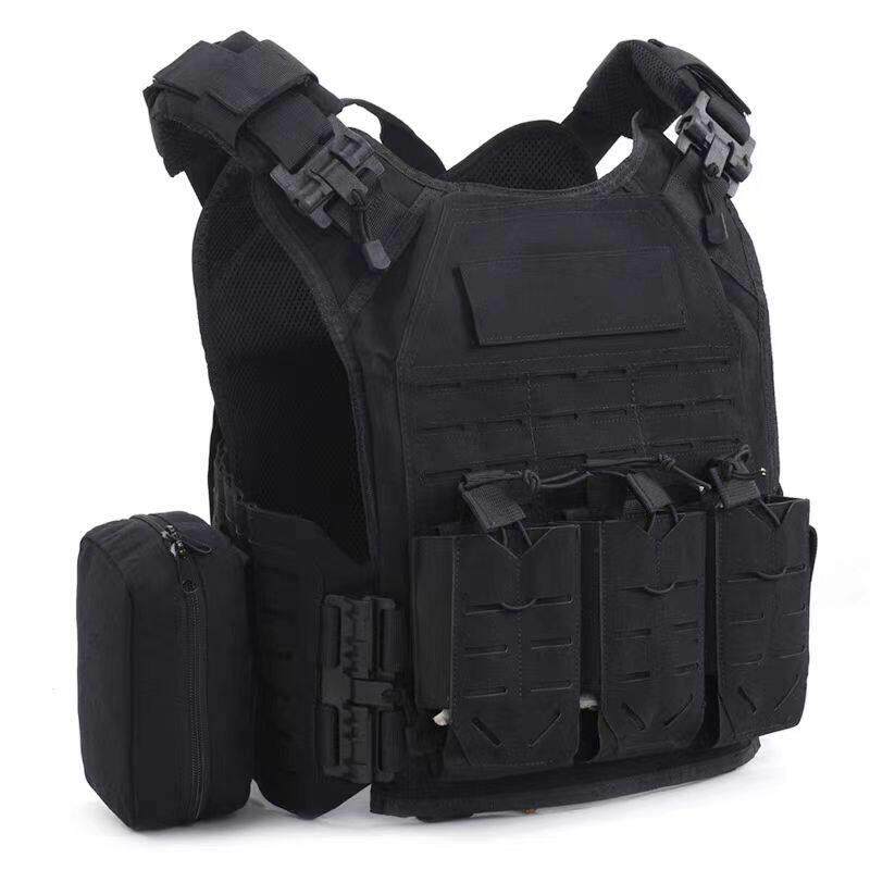 1000D复合激光切割MOLLE快拆战术背心马甲模块轻量化快拆防护马甲