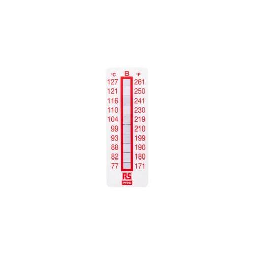 欧时RS PRO工业用 温度标签贴纸779-9772 温度灵敏度测试一袋10个