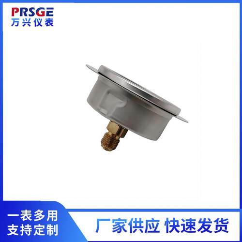 厂家供应注塑机专用压力表 YN60ZT/ZJ轴向带边支架压力表仪表