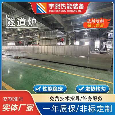 隧道炉隧道炉烘干线工业隧道炉工件隧道炉网带炉烘干固化炉