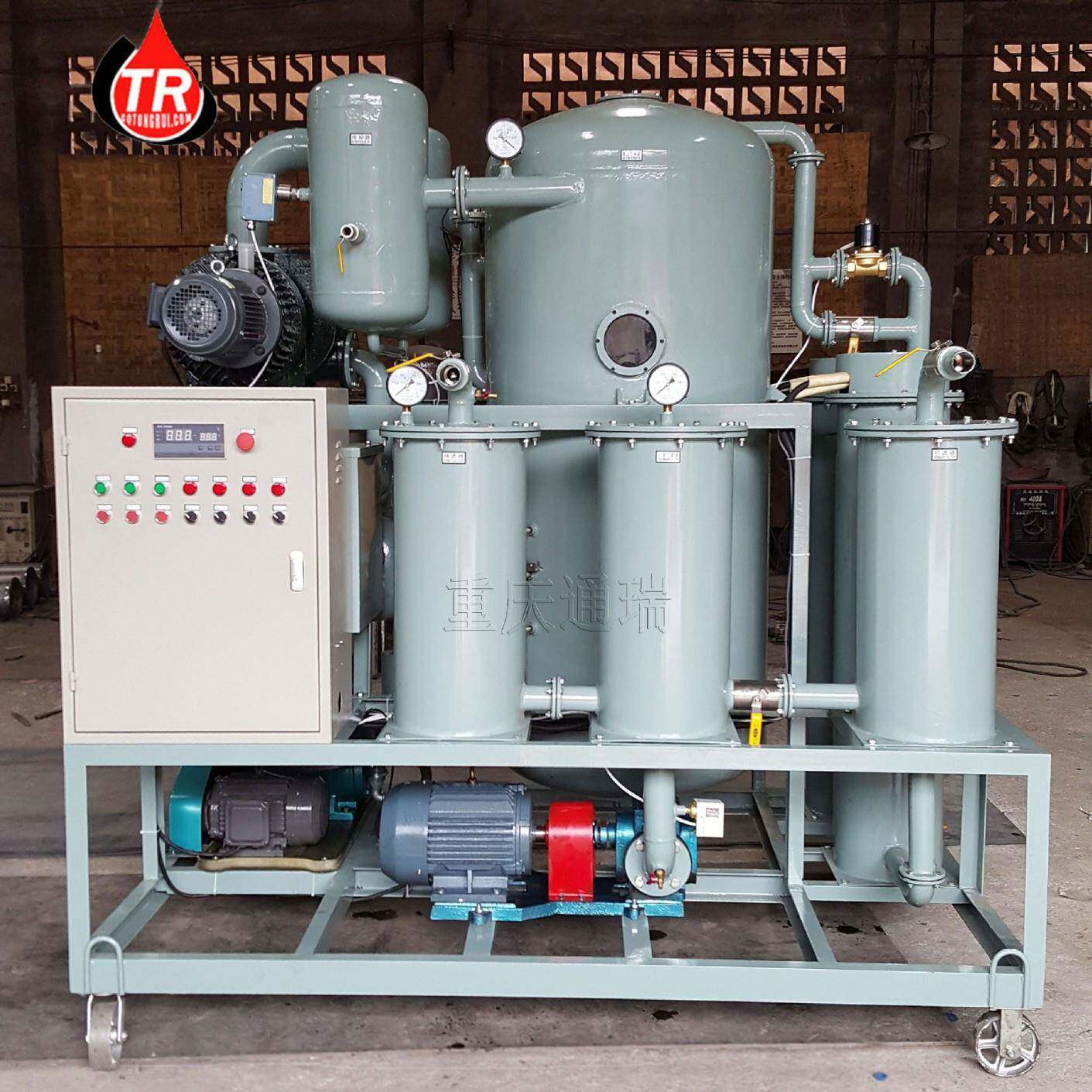 通瑞牌变电站用绝缘油变压器油双级真空滤油机