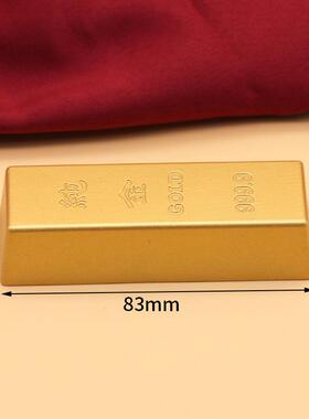 工艺品沙金金条摆件招财装饰摆件