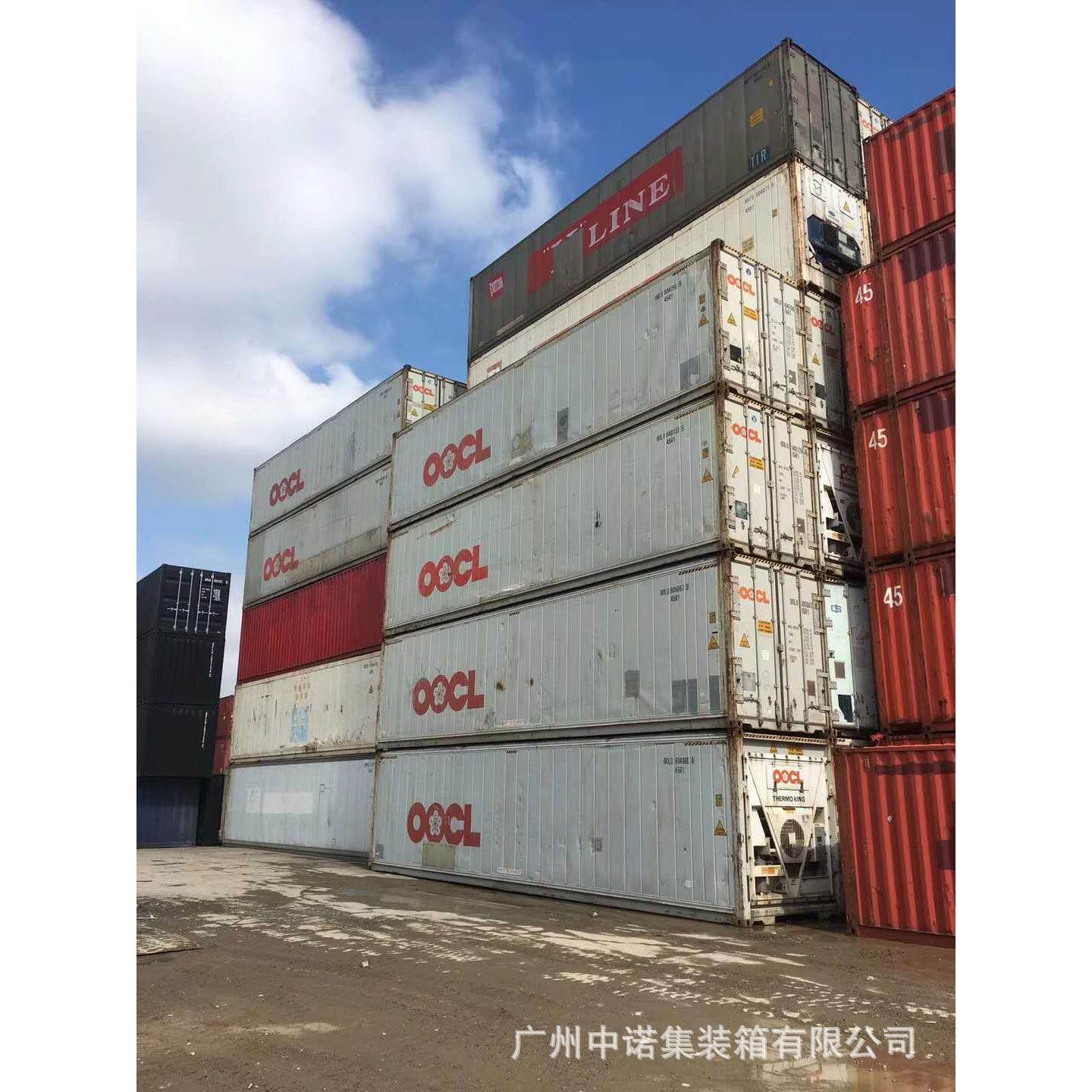 佛山中山等二手冷藏集装箱供应出售出租 20尺40尺集装箱租赁出售