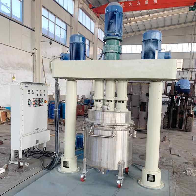 厂50L-5000家直强力分散料机  高粘度物搅拌销机三轴搅拌机