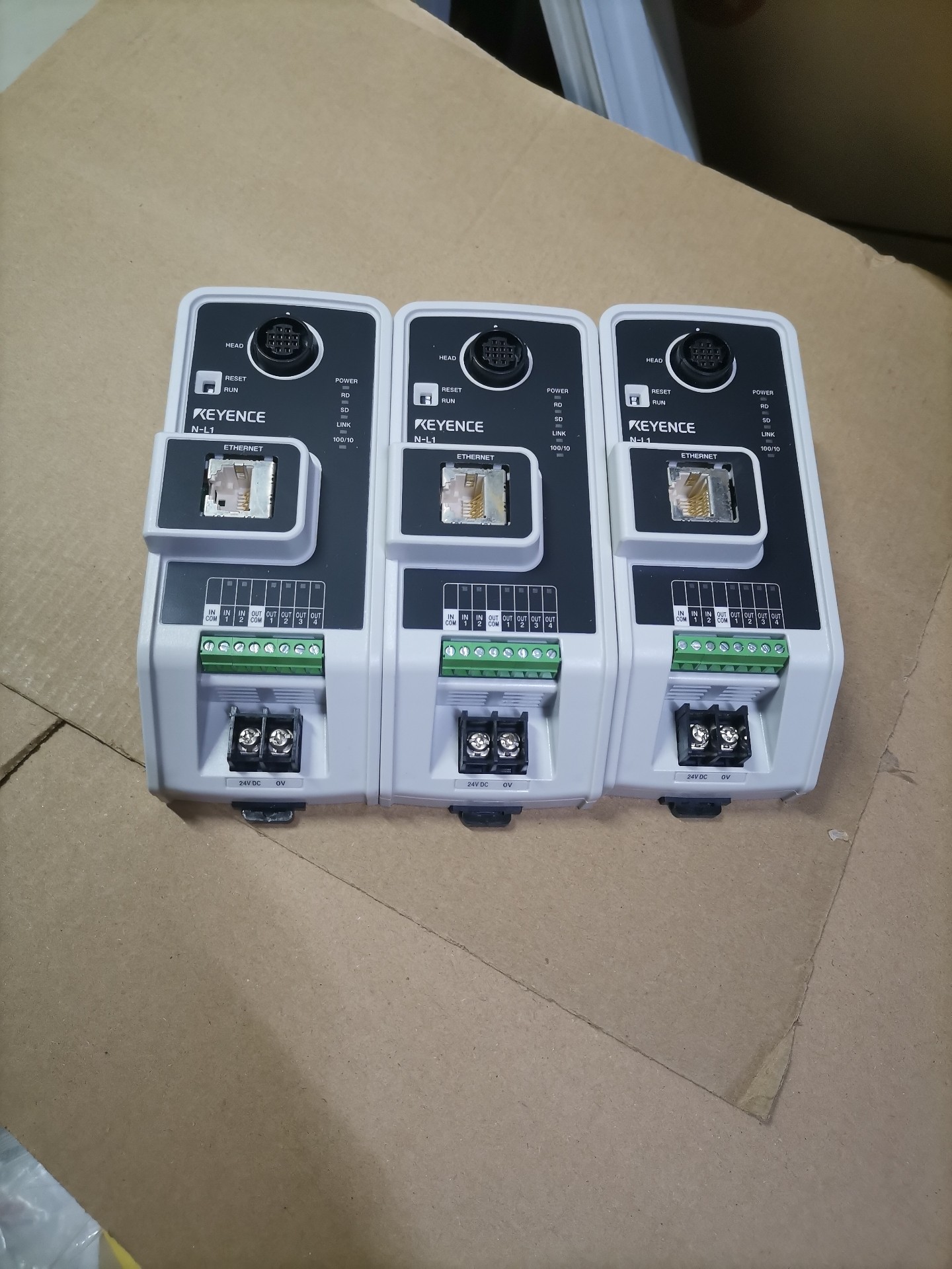 基恩士模块N-L1功能包好，成色好