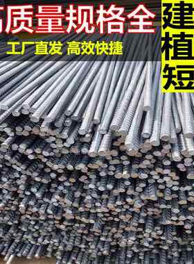 零切螺纹钢筋短切钢筋条砌墙植筋铺路钢筋国标建筑钢筋抗拉韧性强