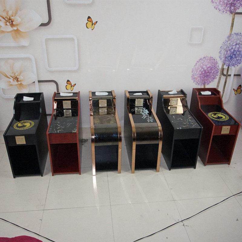 厂家直销足浴沙发茶几美甲边几浴室按摩椅桌子修脚美容足疗茶几柜