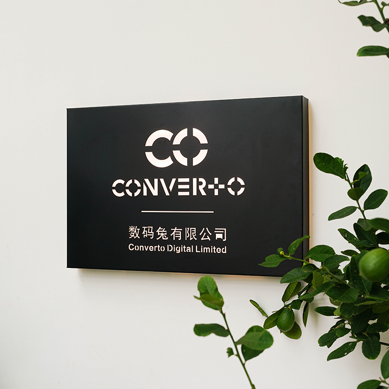 发光广告牌定制镜面不锈钢网红店门口logo镂空展示牌牌匾定做门