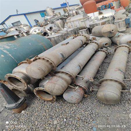 出售10-100平方不锈钢列管冷凝器化工列管冷凝换热器钛管冷凝器