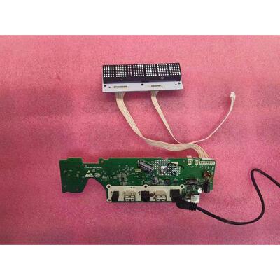 diy研究20W蓝牙音响功放板AD52068芯片led数码管点阵显示屏模块