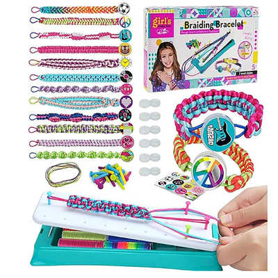 Friendship Bracelet Making Kit for Girls DIY Craft Kits Toys