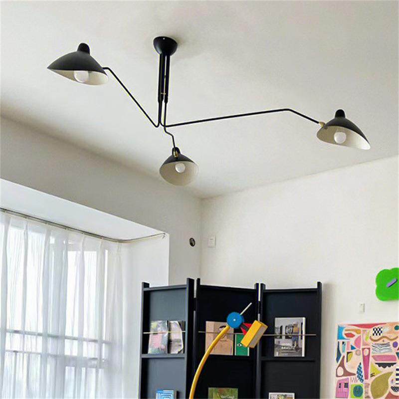 北欧后现代展厅吊灯复古创意客厅卧室公寓灯具餐厅张牙舞爪吸顶灯