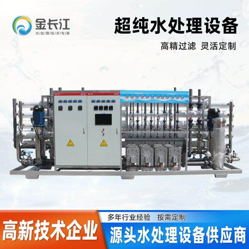20吨双级反渗透工业超纯水设备加EDI超纯水机器超纯水水处理系统