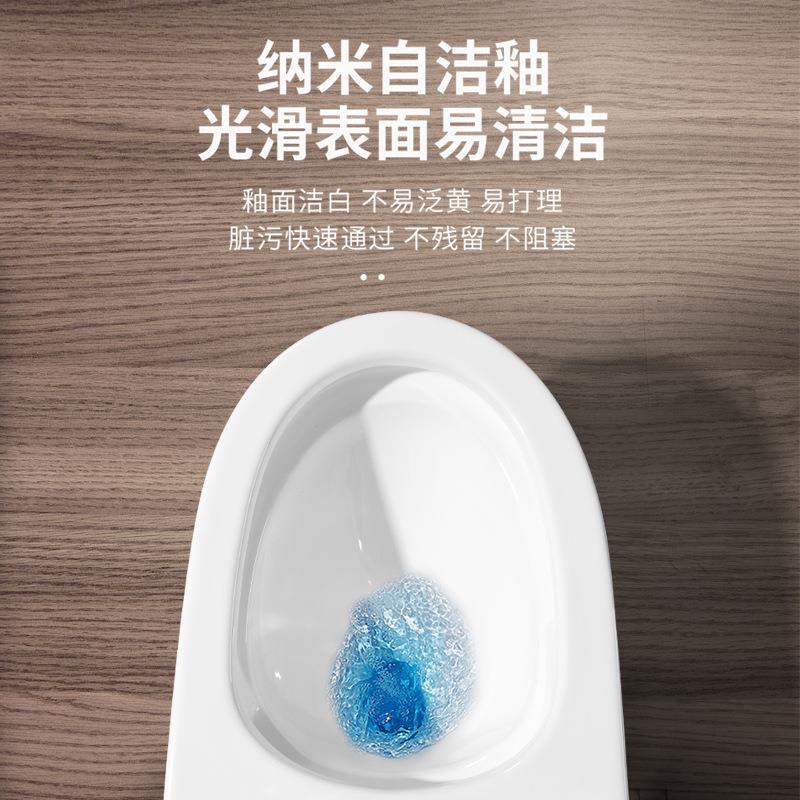 新款直销马桶坐便器大管道虹吸式小户型防臭节水静音座便器虹吸连