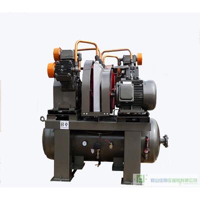 双机组无油空压机WW-2.5/10-II风冷固定式2.5排量无需加润滑油