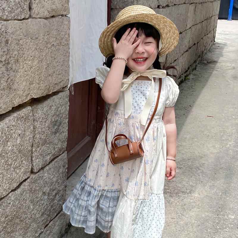 儿童小包包韩国复古女童宝宝小挎包男童零钱包小女孩迷你配饰包潮