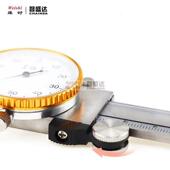带荐上工量具带表卡尺带游标卡尺高精表度测工量具0.02mm表卡尺