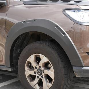 刮长城炮皮卡专用装 体防防带钉加撞厚长城炮轮挡泥宽轮 饰轮眉改装