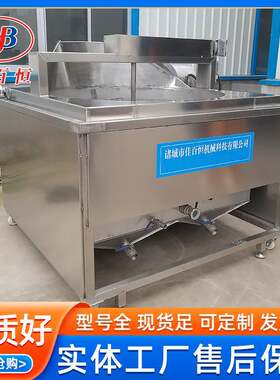 关东煮油炸机不锈钢方形小型油炸锅厂家花生系列油炸设备