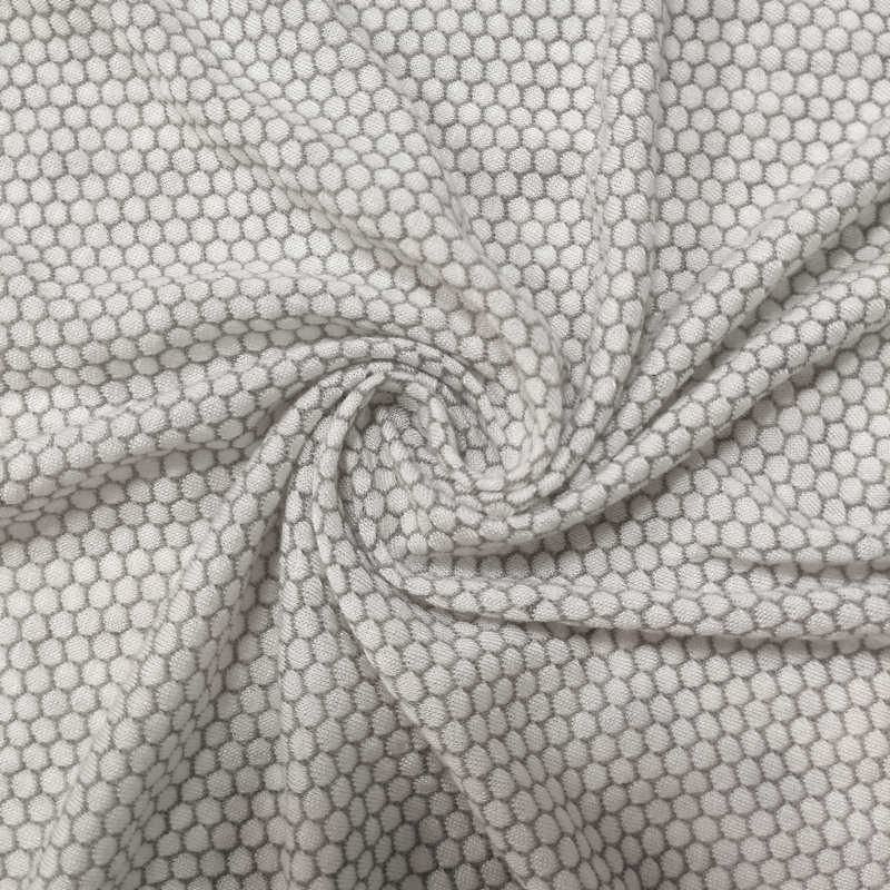 石墨烯蜂窝导电功能性面料导电涂点远红外防滑布新型服饰内里布料