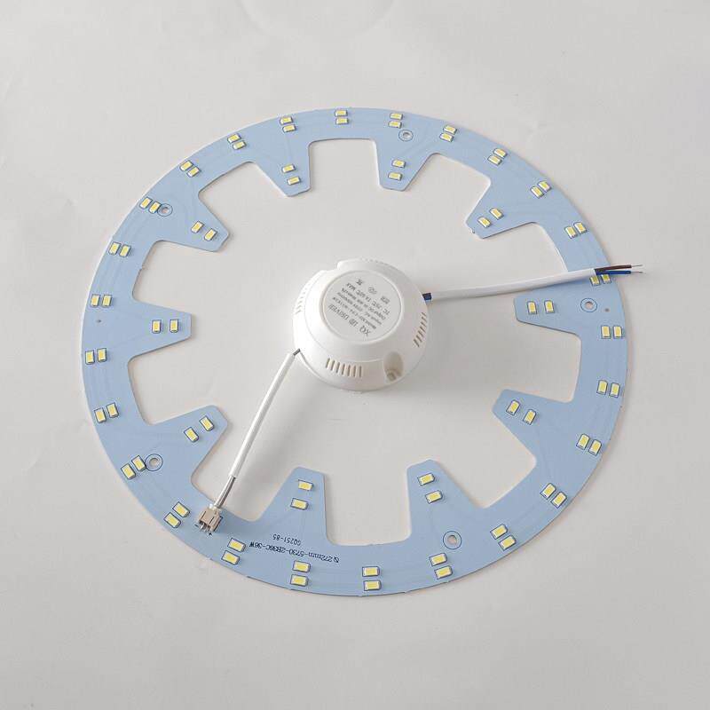 LED吸顶灯灯芯圆形卧室灯光源阳台灯灯片led改造灯板环形节能灯源