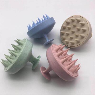 Wet and Dry Scalp Massage Brush Shampoo Scalp Hair Massager