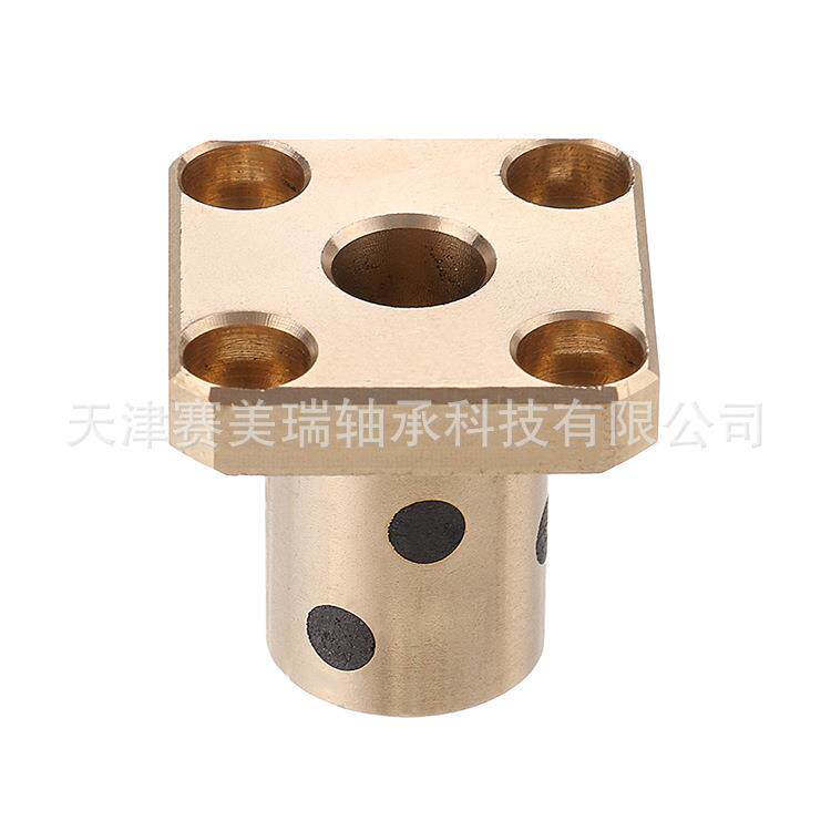 工厂现货法兰型石墨铜套轴承 MPTZ-70 自润滑轴承