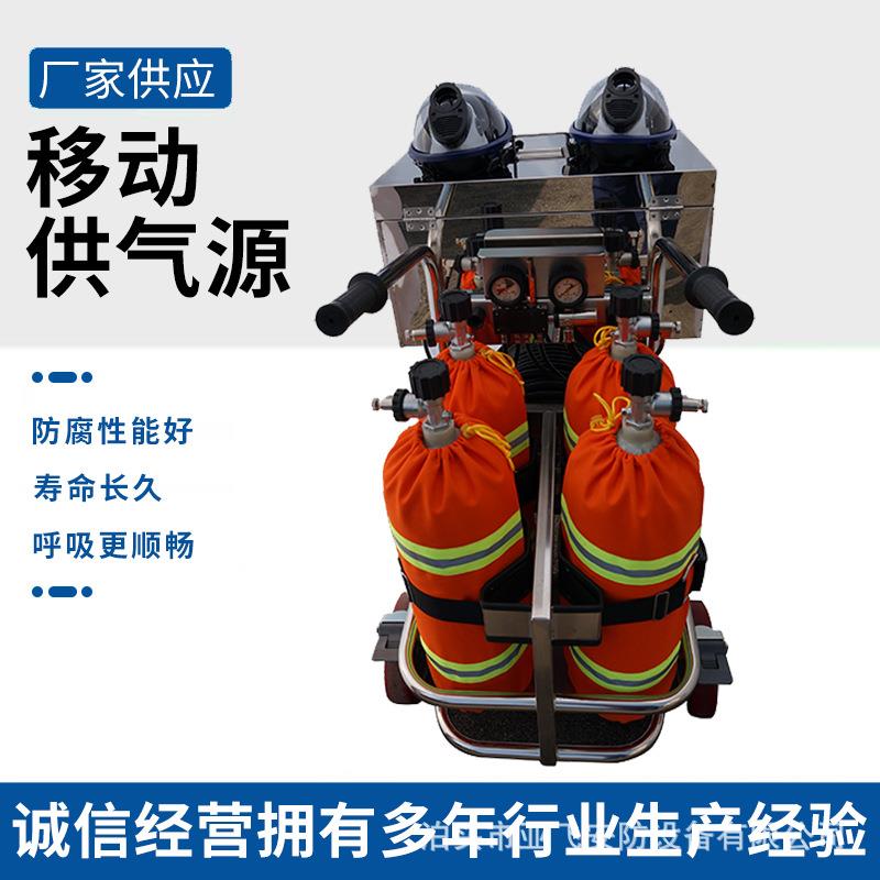 移动供气源.车载式高压管呼吸器长40320瓶689L/L气瓶式移动供气装