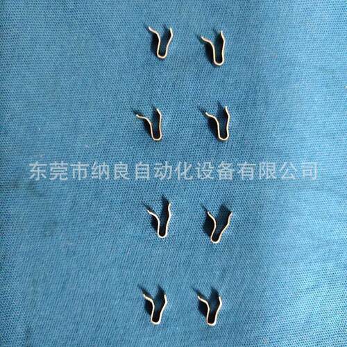 全自动内衣撑弯线机卡片弹簧冲孔折弯机波形弹簧线材成型机