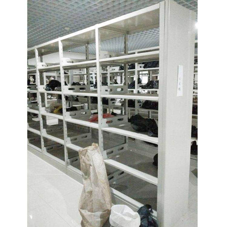 博物馆仓库文物架书画物品存放架美术馆钢制铁皮移动档案资料架