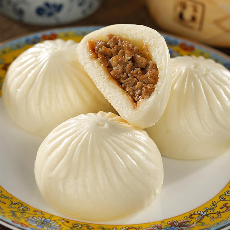 冶春鲜肉包10包装 扬州包子早餐半成品速冻食品速食馒头加热即食