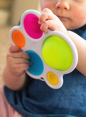 Baby Toys Exercise Board Rattle Puzzle Toy Colorful Intellig