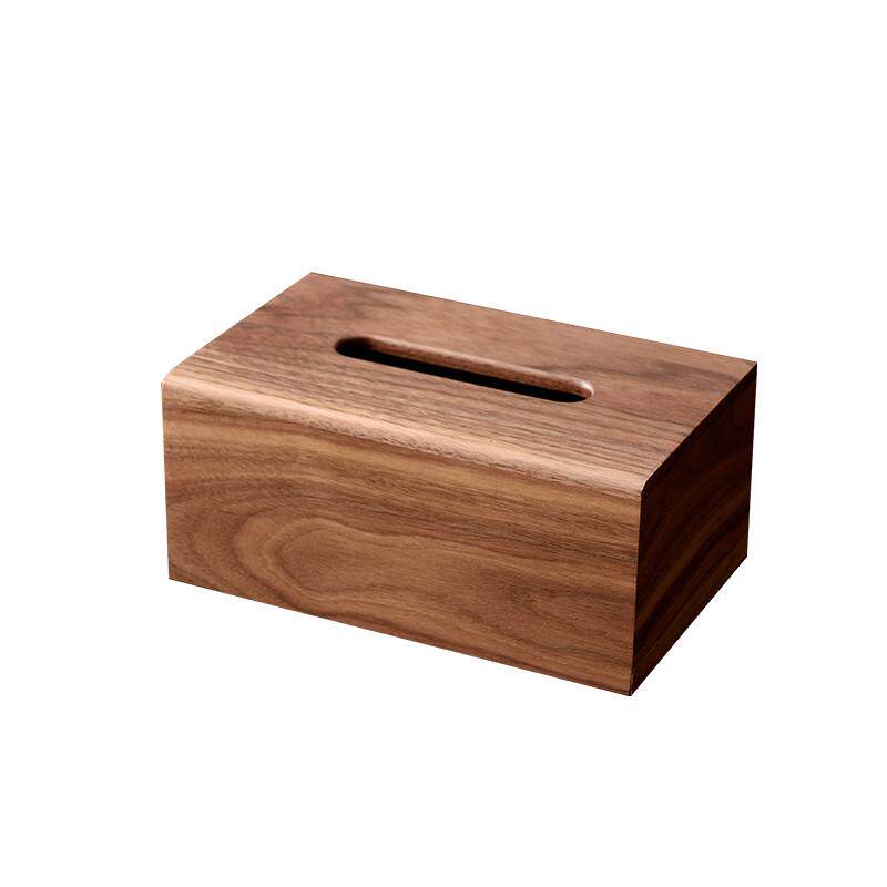 新家用盒中式高级感抽客厅办公室纸盒盒胡桃木纸巾黑纸巾实木,家居饰品,装饰纸巾盒,淘宝优惠券,粉丝福利购,淘宝优惠卷